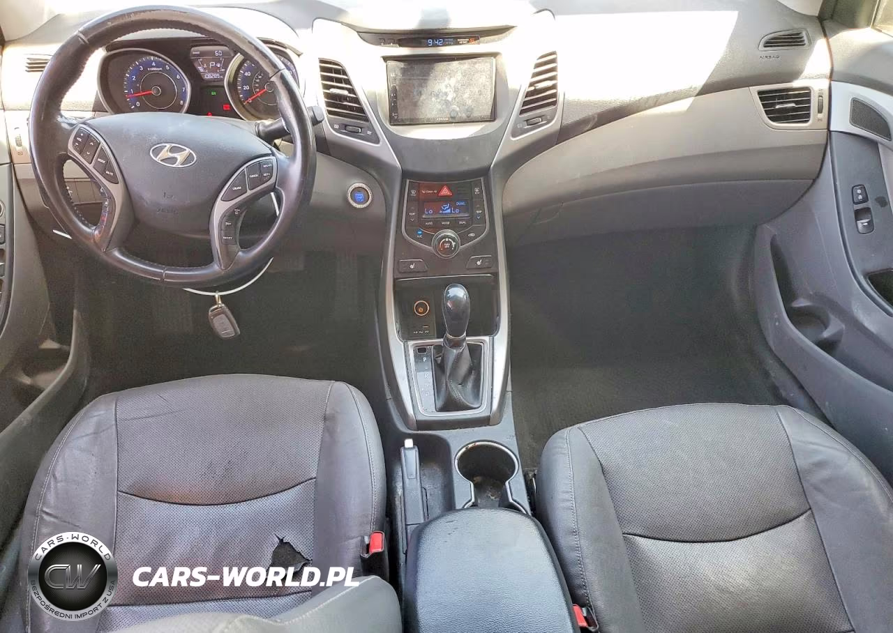 2014 Hyundai Elantra Limited VIN:KMHDH4AE6EU085868 - 8