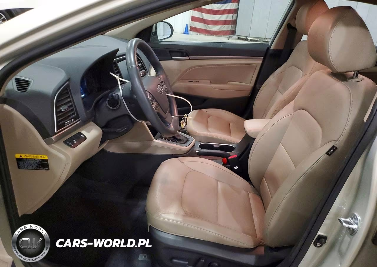 2017 Hyundai Elantra Limited VIN:KMHD84LF9HU282690 - 7