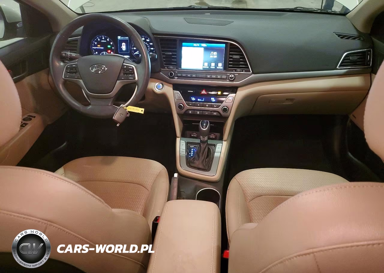2017 Hyundai Elantra Limited VIN:KMHD84LF9HU282690 - 8