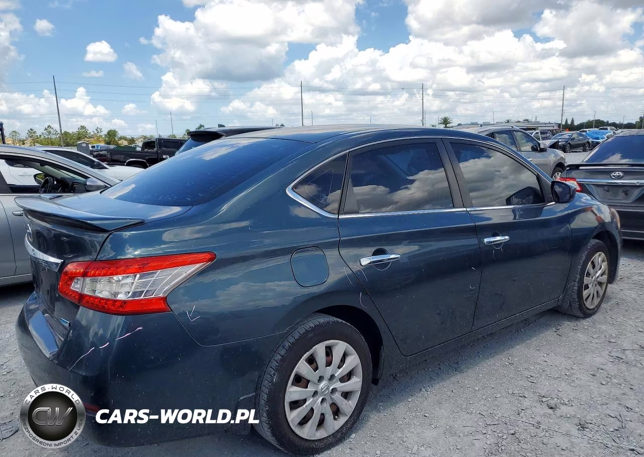 2013 Nissan Sentra S VIN:3N1AB7APXDL562857 - 3