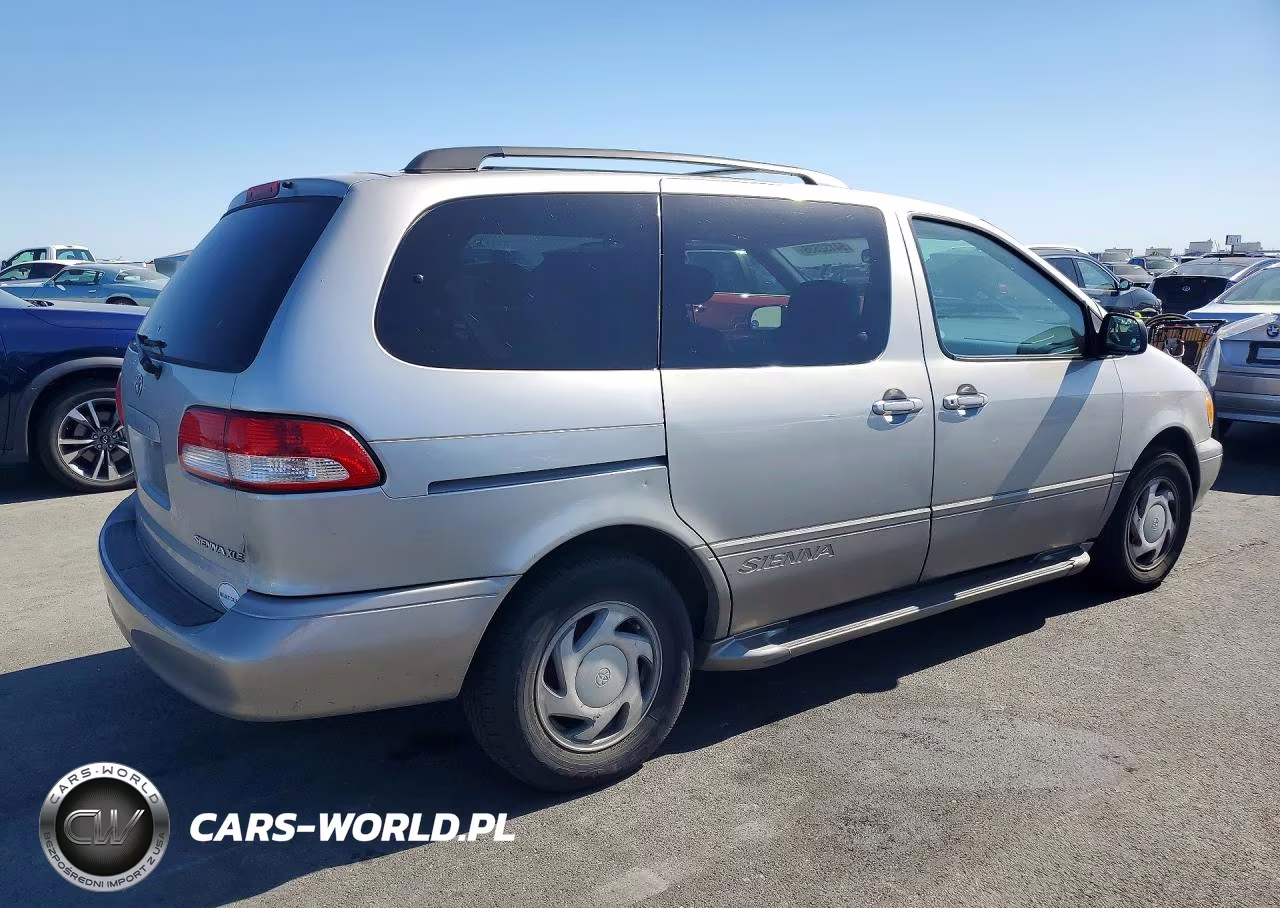 2001 Toyota Sienna Xle VIN:4T3ZF13C11U411664 - 3