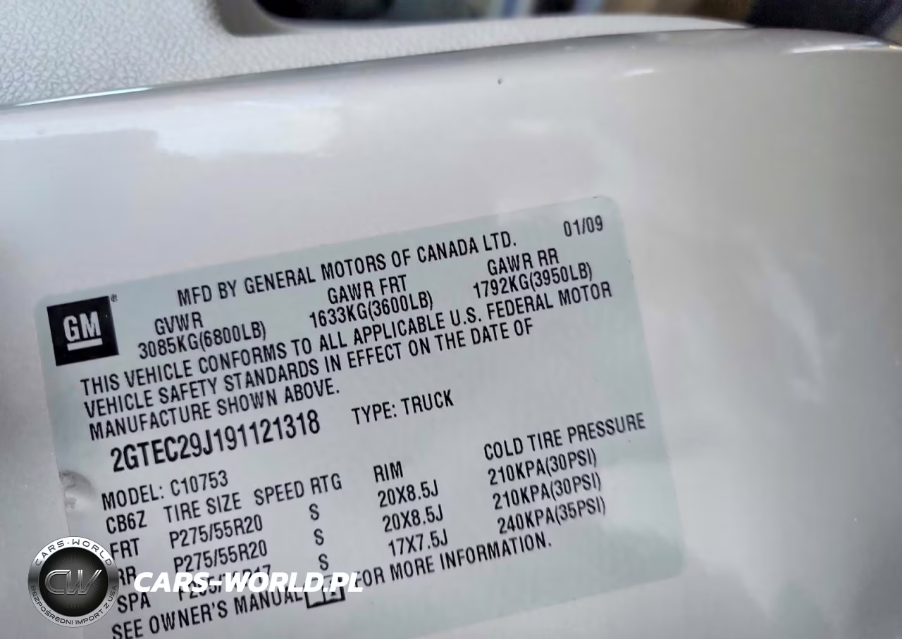 2009 GMC Sierra C1500 Sle VIN:2GTEC29J191121318 - 13