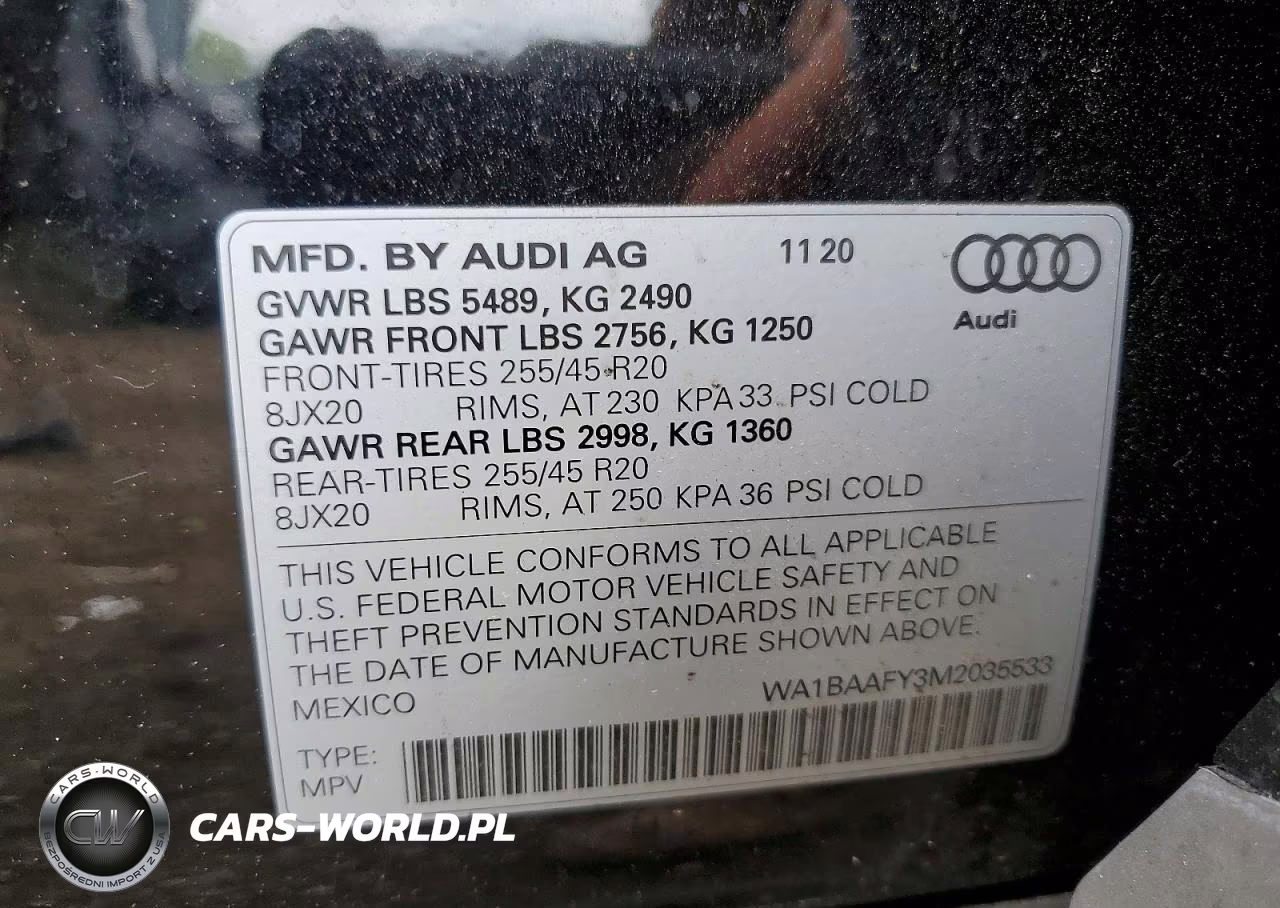2021 Audi Q5 Premium Plus VIN:WA1BAAFY3M2035533 - 13