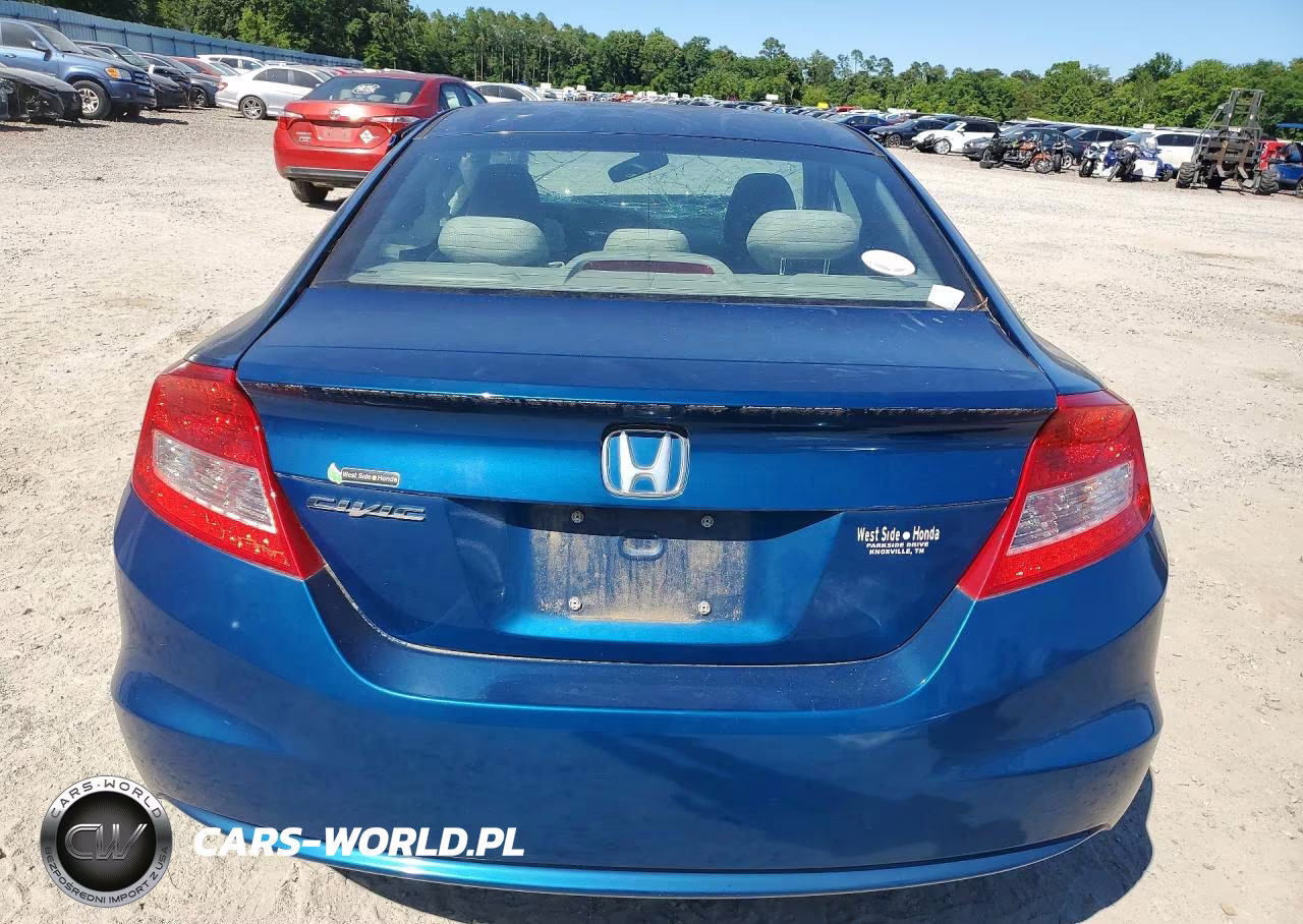 2012 Honda Civic Lx VIN:2HGFG3B59CH540013 - 6