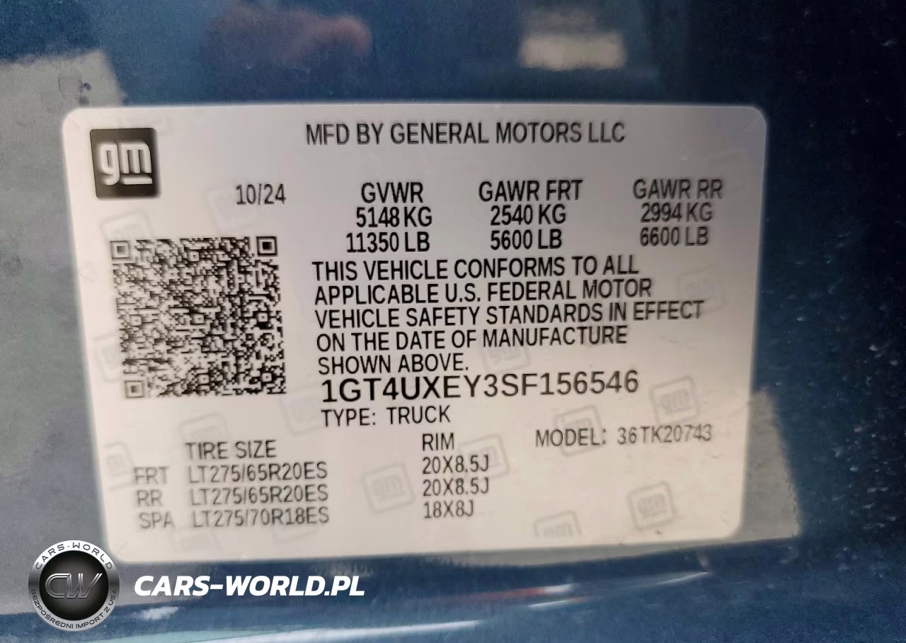2025 GMC Denali VIN:1GT4UXEY3SF156546 - 12