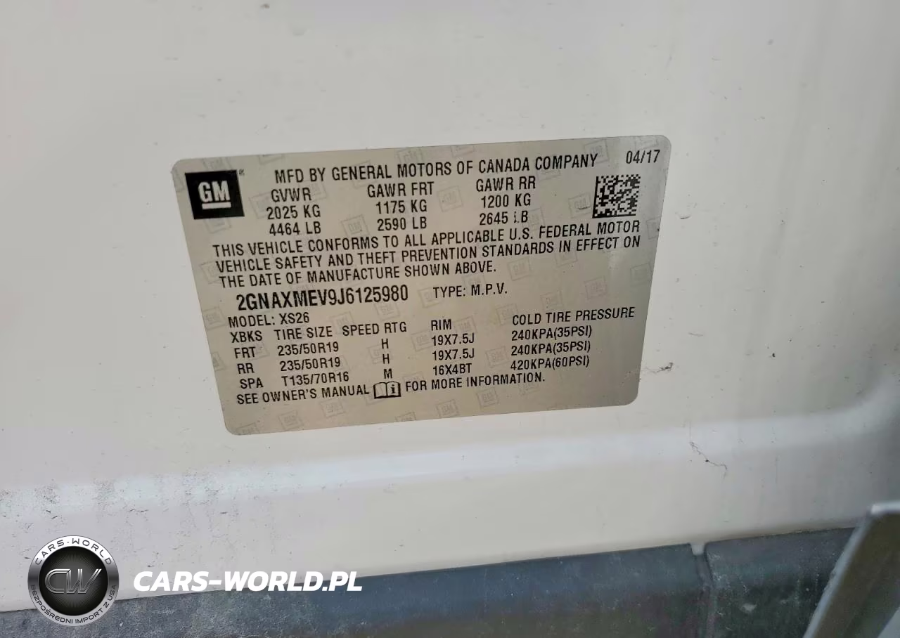 2018 Chevrolet Equinox Premier VIN:2GNAXMEV9J6125980 - 13