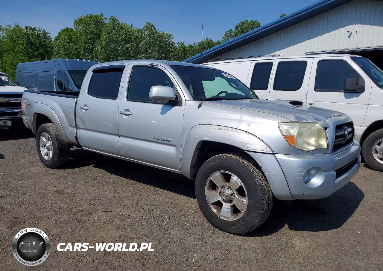 2008 Toyota Tacoma Double Cab Long Bed VIN:5TEMU52N48Z493690 - 4