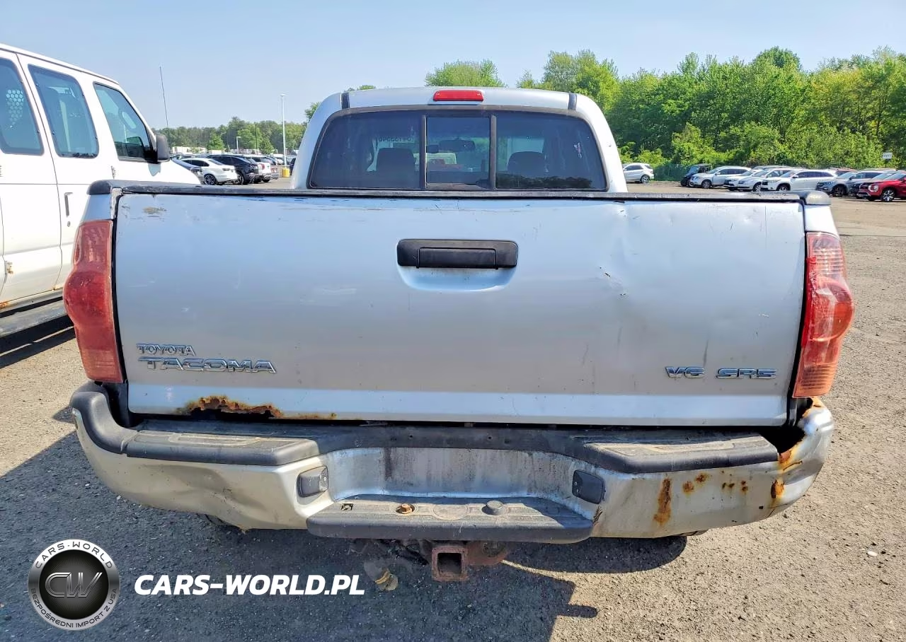 2008 Toyota Tacoma Double Cab Long Bed VIN:5TEMU52N48Z493690 - 6
