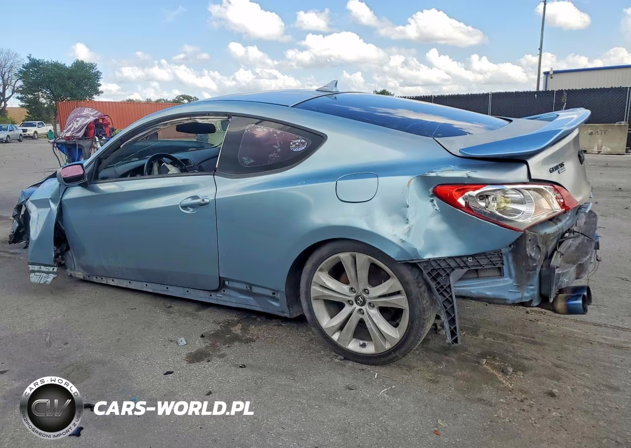 2010 Hyundai Genesis Coupe 2.0T VIN:KMHHT6KDXAU028603 - 2
