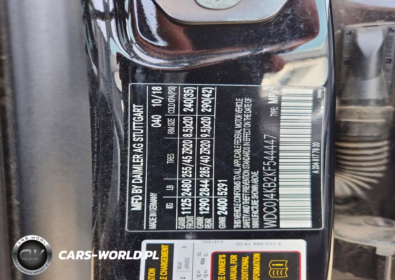 2019 Mercedes-Benz Glc Coupe 300 4Matic VIN:WDC0J4KB2KF544447 - 13