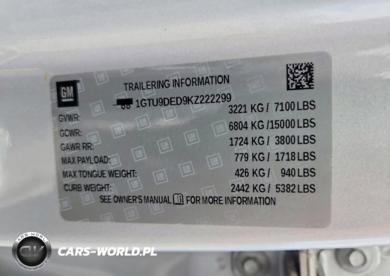 2019 GMC Sierra K1500 Slt VIN:1GTU9DED9KZ222299 - 13