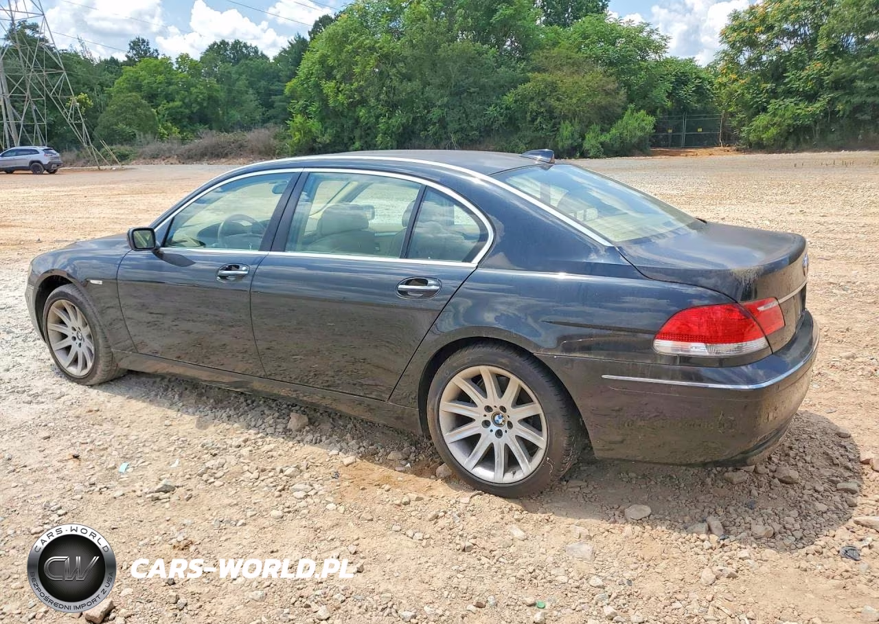 2006 BMW 750 Li VIN:WBAHN83576DT29920 - 2