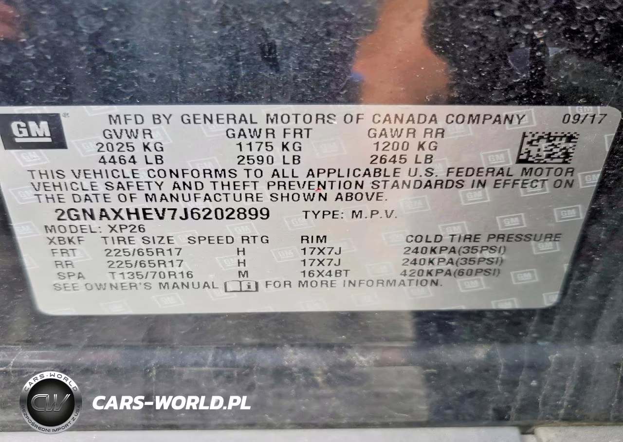 2018 Chevrolet Equinox Ls VIN:2GNAXHEV7J6202899 - 13