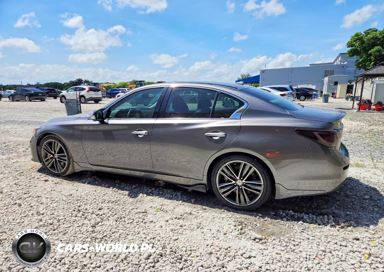 2014 Infiniti Q50 Hybrid Premium VIN:JN1AV7AP3EM690484 - 2
