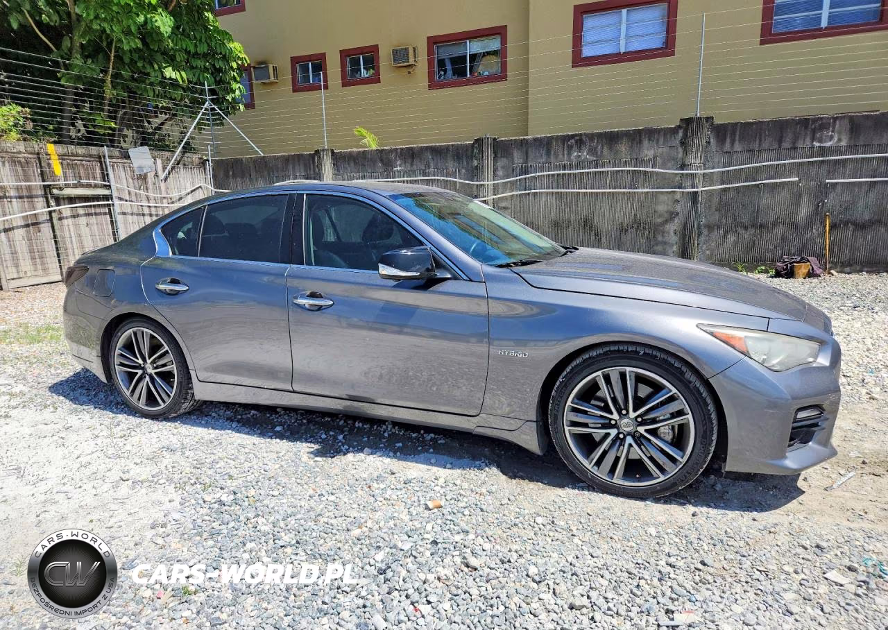 2014 Infiniti Q50 Hybrid Premium VIN:JN1AV7AP3EM690484 - 4