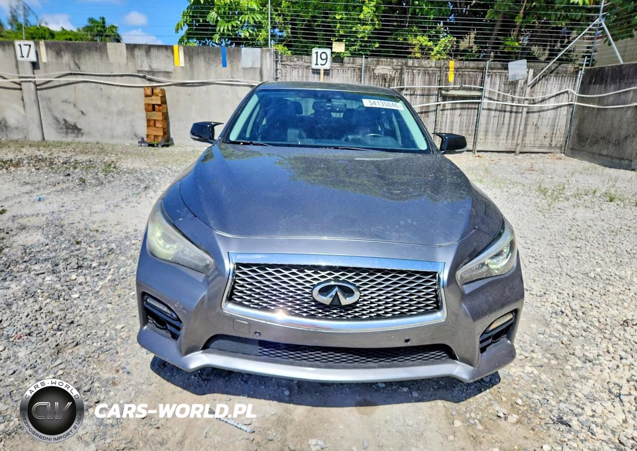 2014 Infiniti Q50 Hybrid Premium VIN:JN1AV7AP3EM690484 - 5