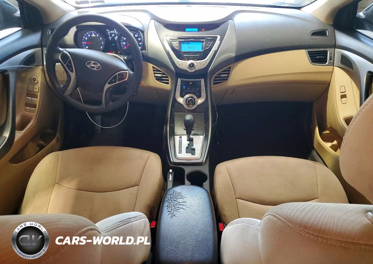 2012 Hyundai Elantra Gls VIN:5NPDH4AE1CH073946 - 8