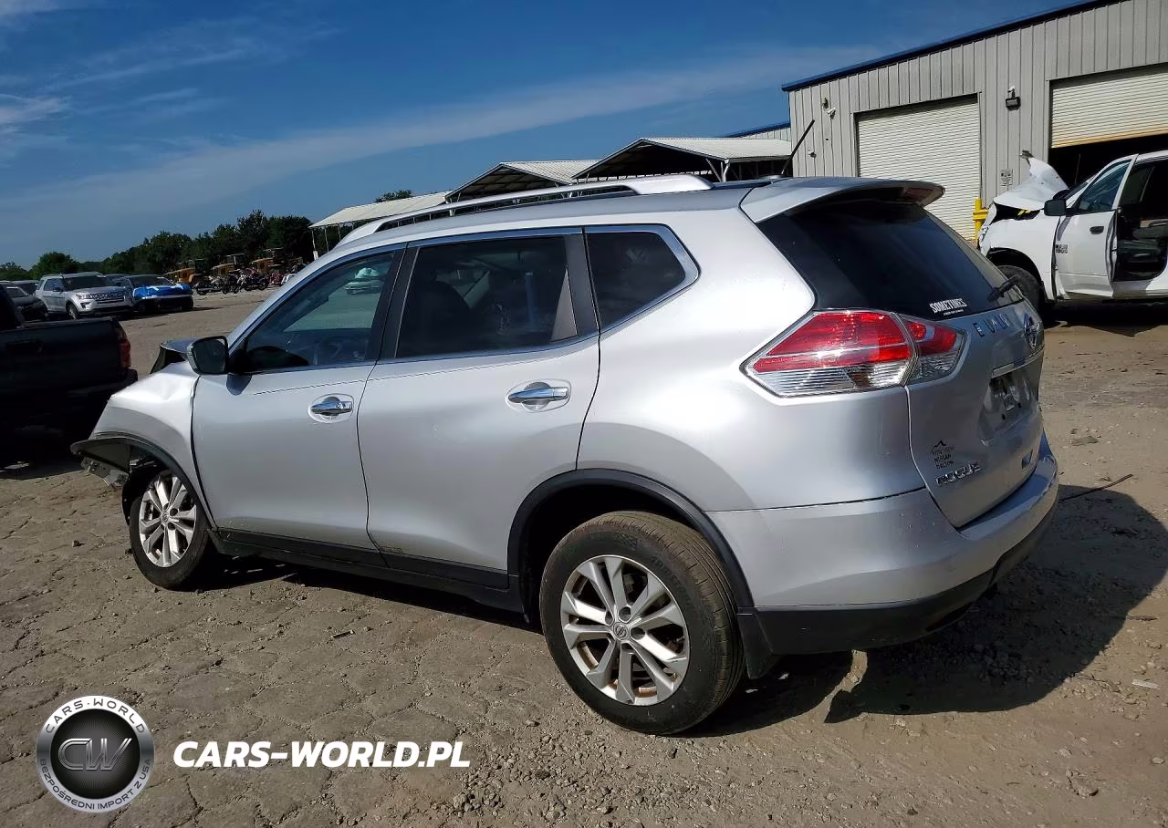 2015 Nissan Rogue S VIN:KNMAT2MT6FP547513 - 2
