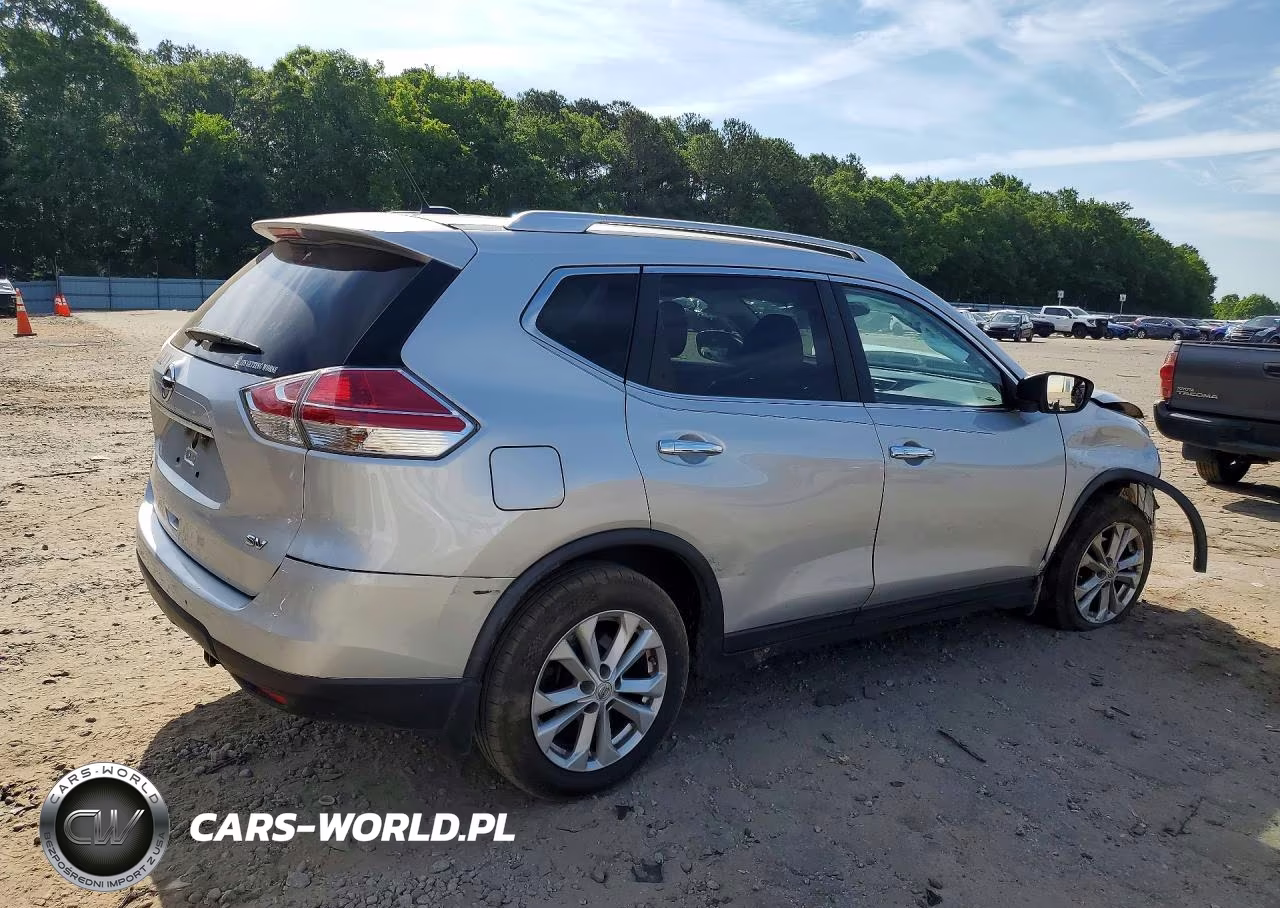 2015 Nissan Rogue S VIN:KNMAT2MT6FP547513 - 3