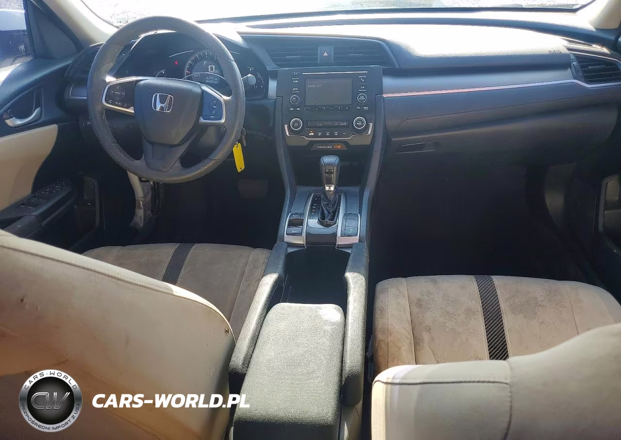 2018 Honda Civic Lx VIN:2HGFC2F55JH591750 - 8