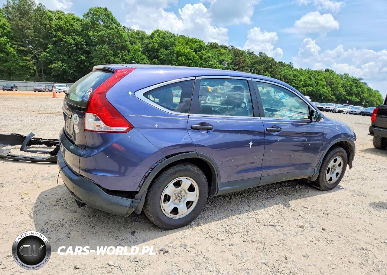 2013 Honda Cr-V Lx VIN:3CZRM3H31DG704599 - 3