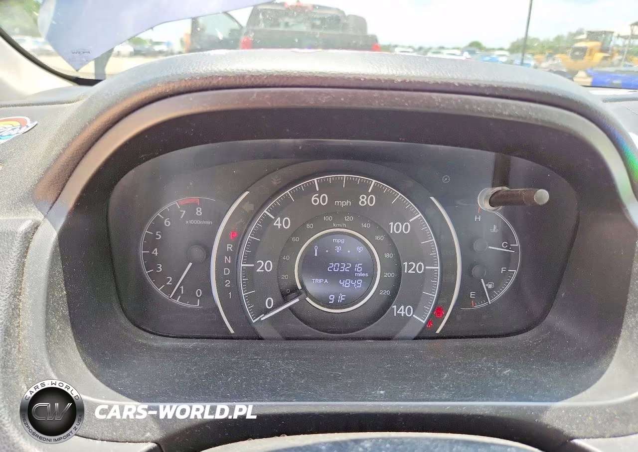 2013 Honda Cr-V Lx VIN:3CZRM3H31DG704599 - 9