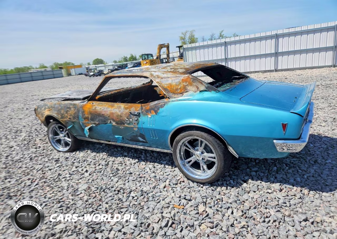 1968 Pontiac Firebird VIN:1223378U164925 - 2