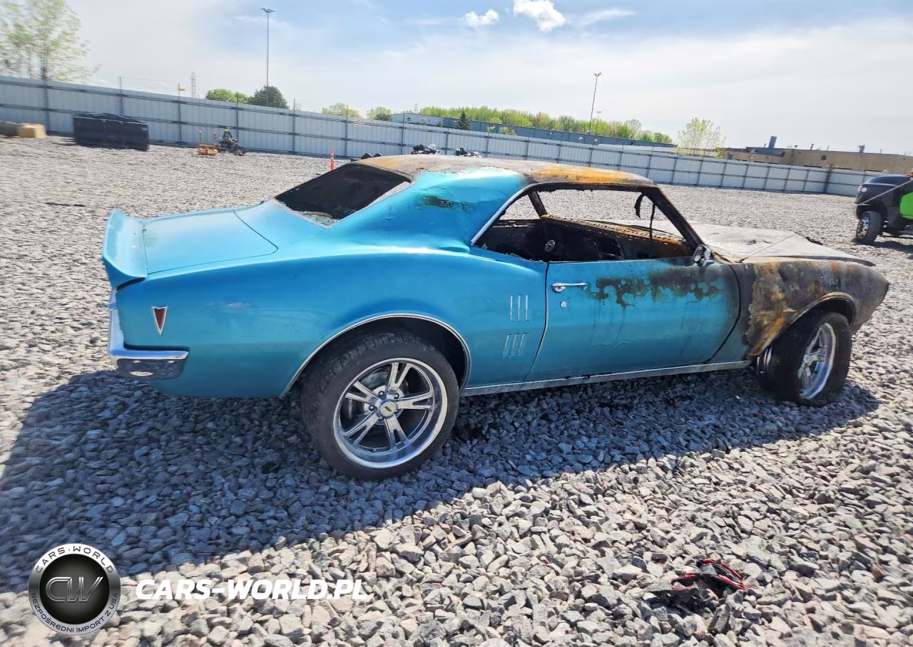 1968 Pontiac Firebird VIN:1223378U164925 - 3
