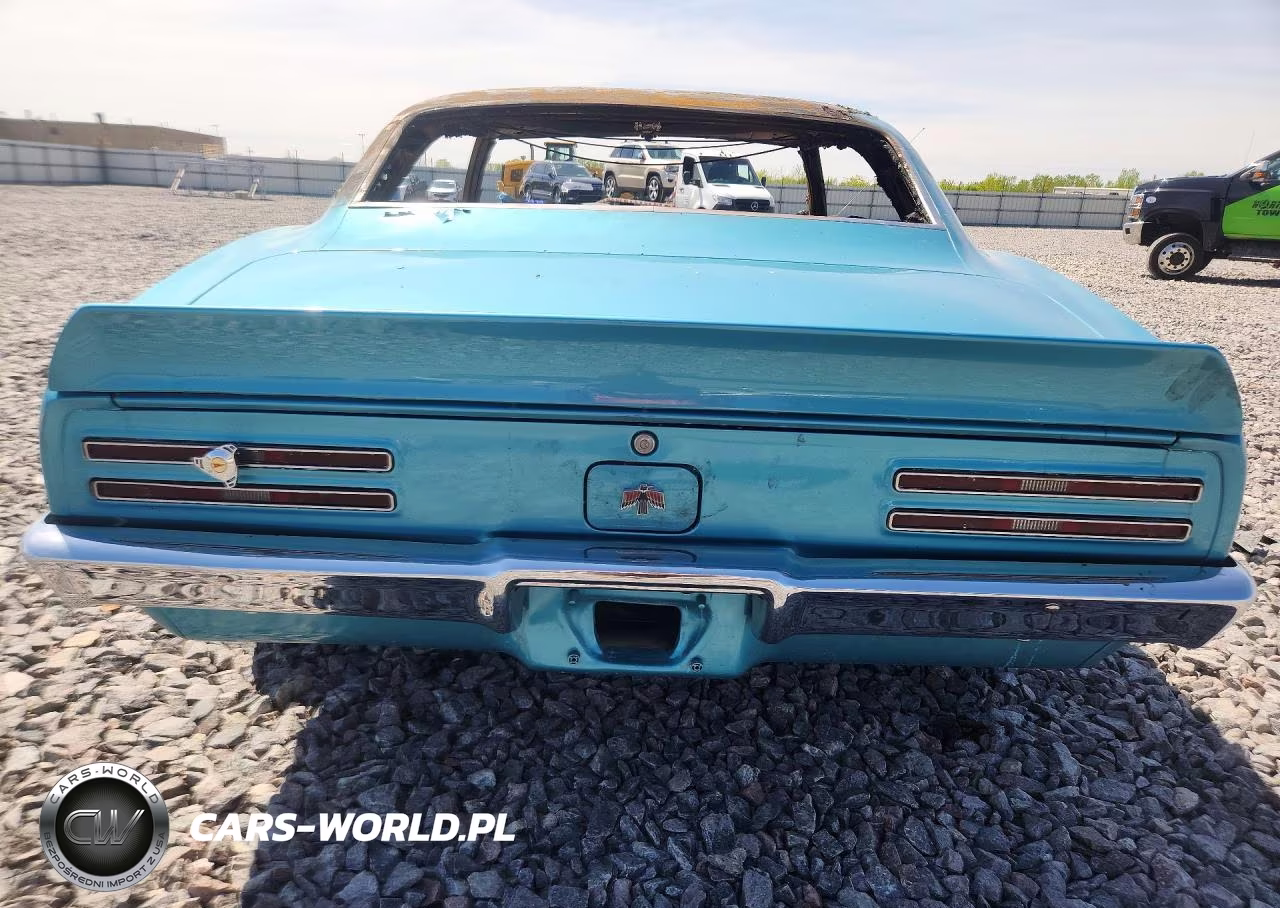 1968 Pontiac Firebird VIN:1223378U164925 - 6