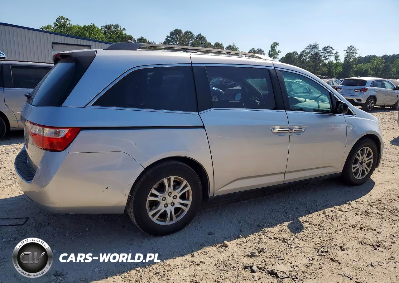 2011 Honda Odyssey Ex VIN:5FNRL5H41BB045293 - 3