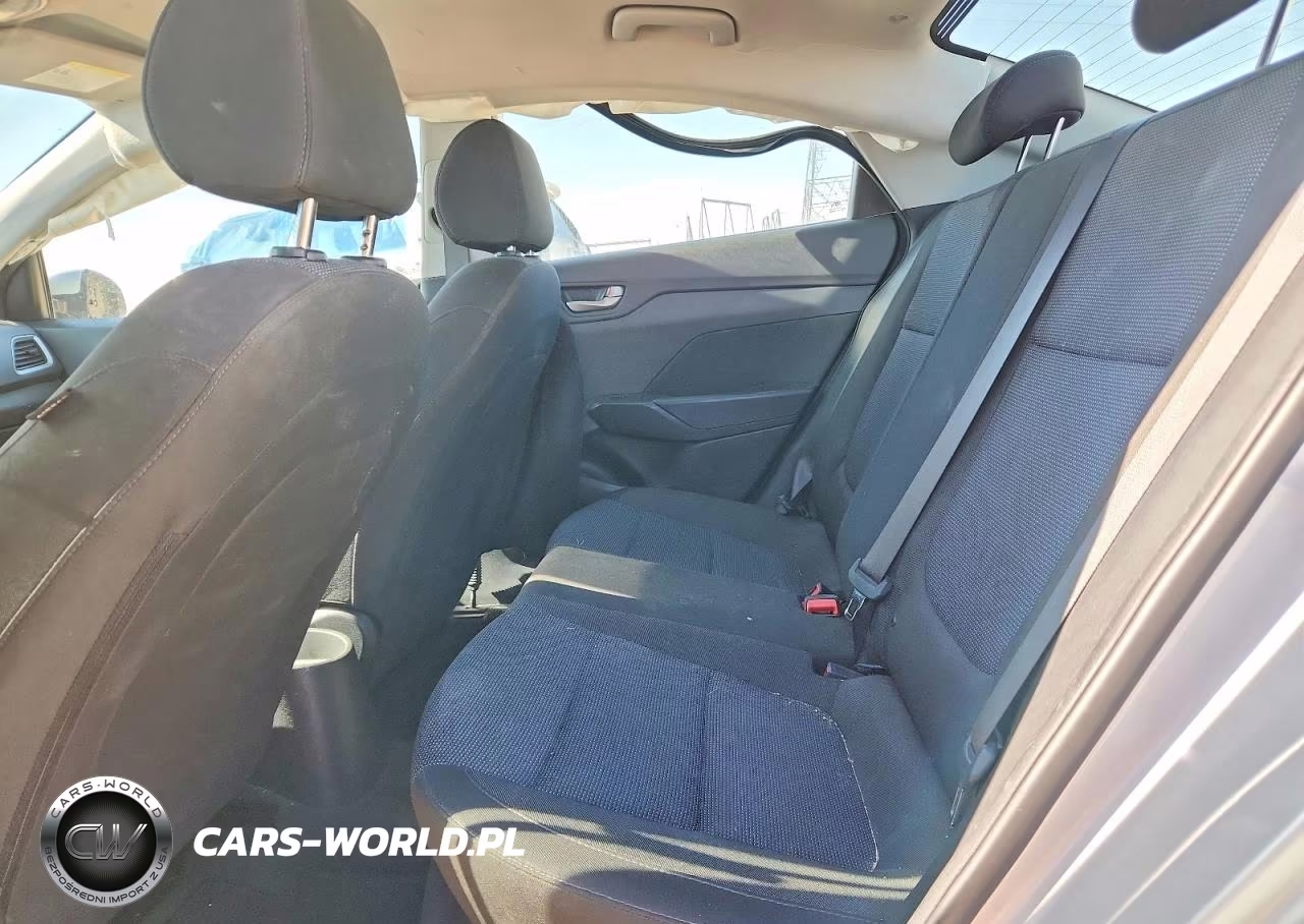 2022 Hyundai Accent Se VIN:3KPC24A65NE177448 - 10