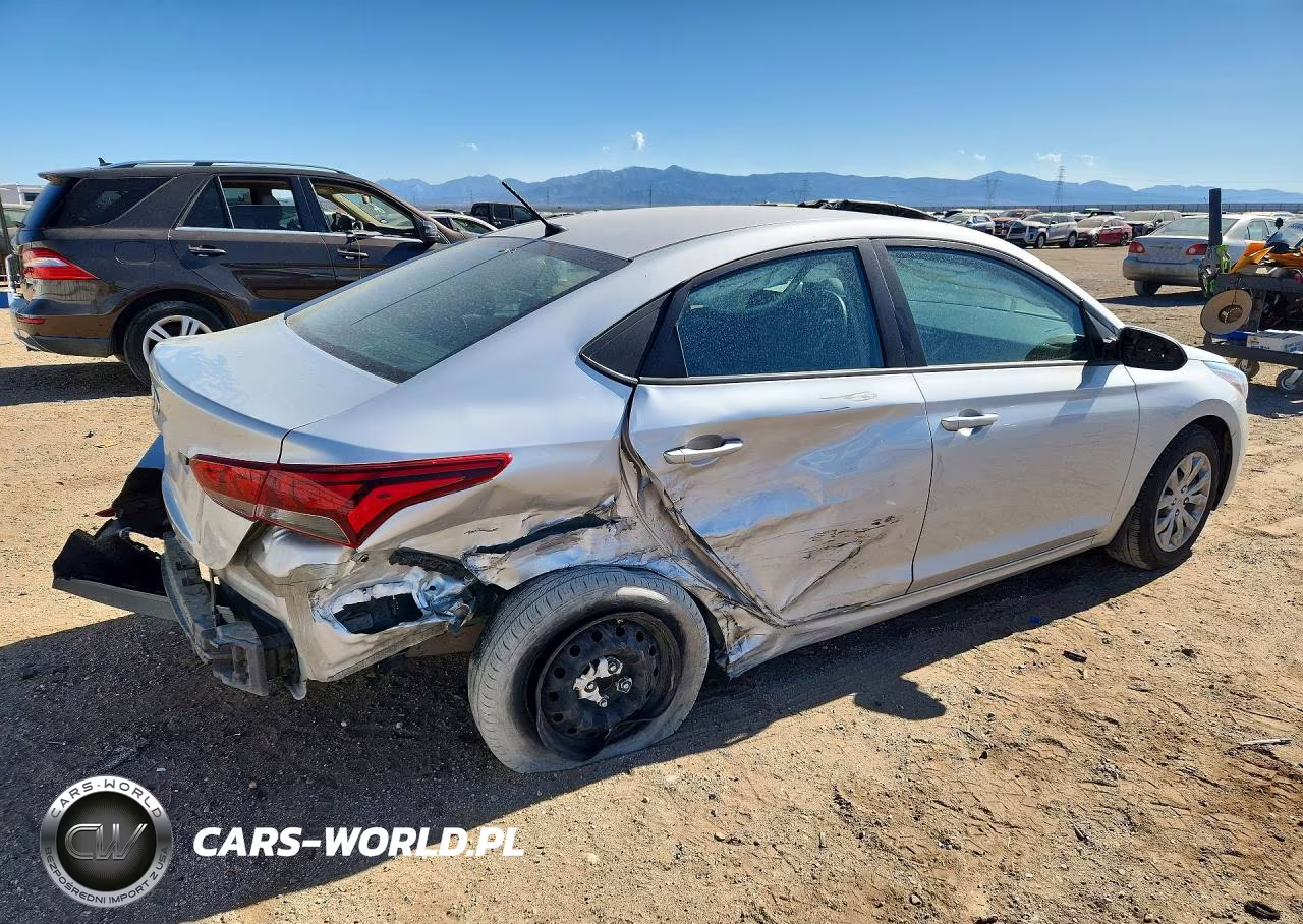 2022 Hyundai Accent Se VIN:3KPC24A65NE177448 - 3