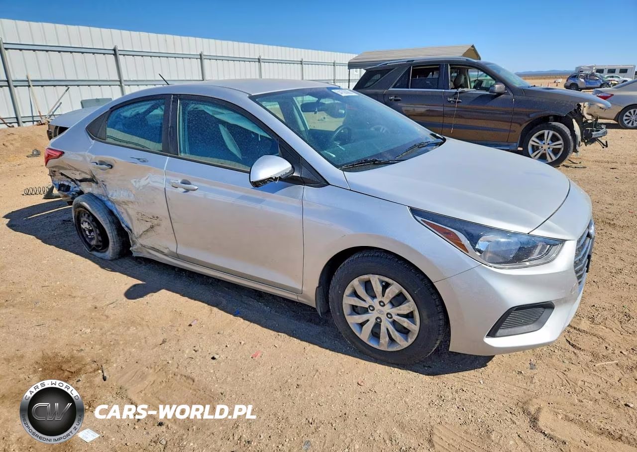 2022 Hyundai Accent Se VIN:3KPC24A65NE177448 - 4