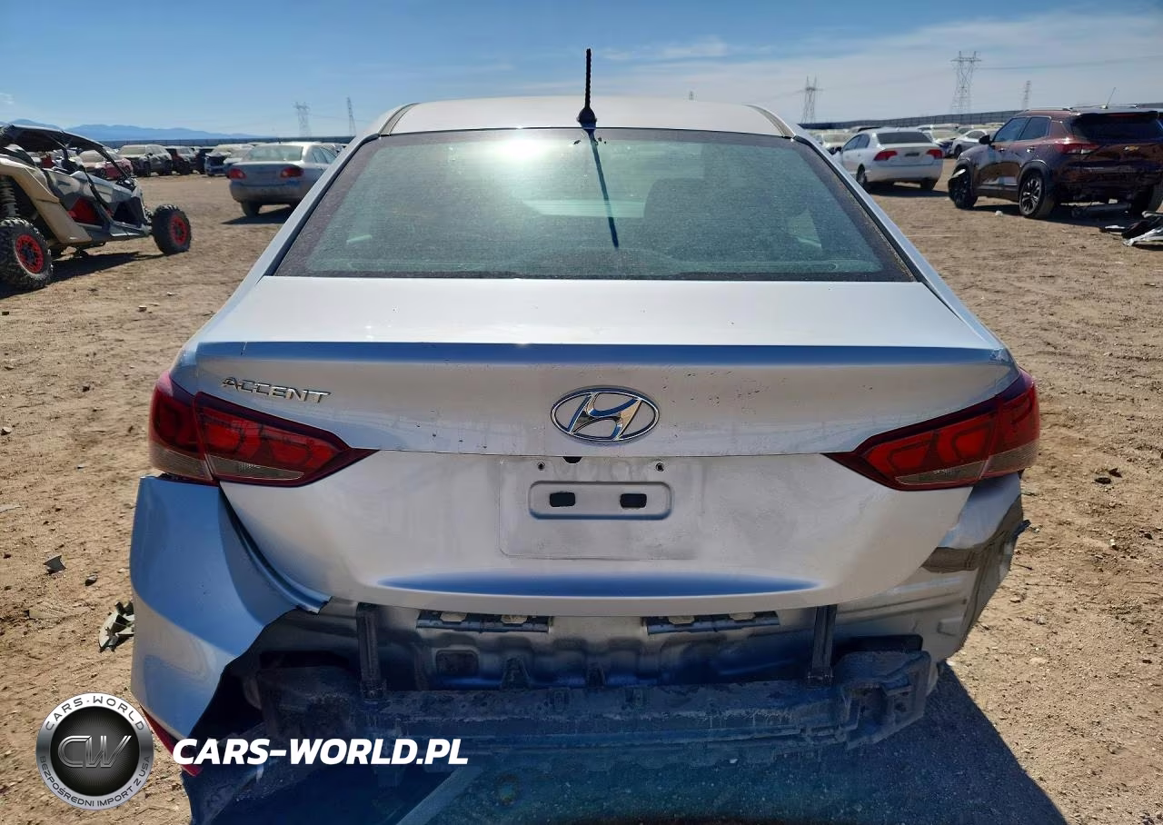 2022 Hyundai Accent Se VIN:3KPC24A65NE177448 - 6