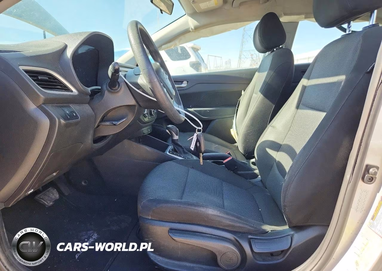 2022 Hyundai Accent Se VIN:3KPC24A65NE177448 - 7