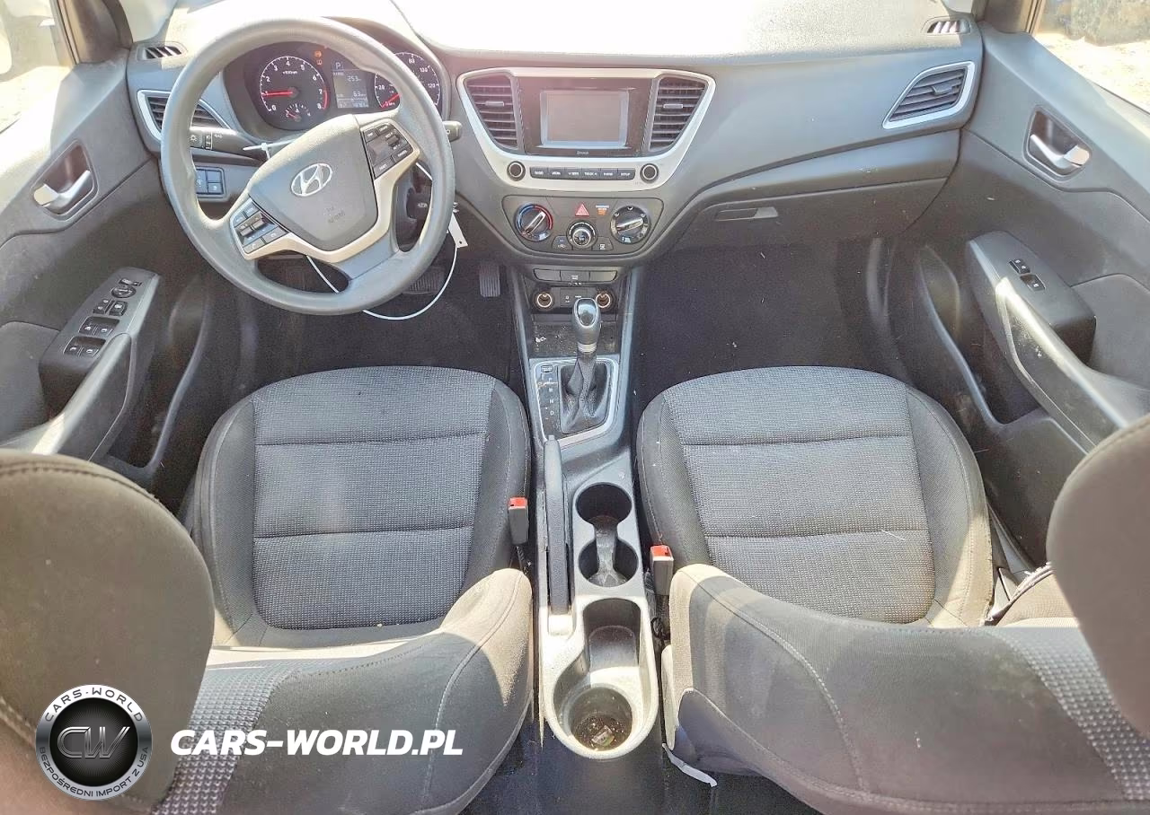 2022 Hyundai Accent Se VIN:3KPC24A65NE177448 - 8