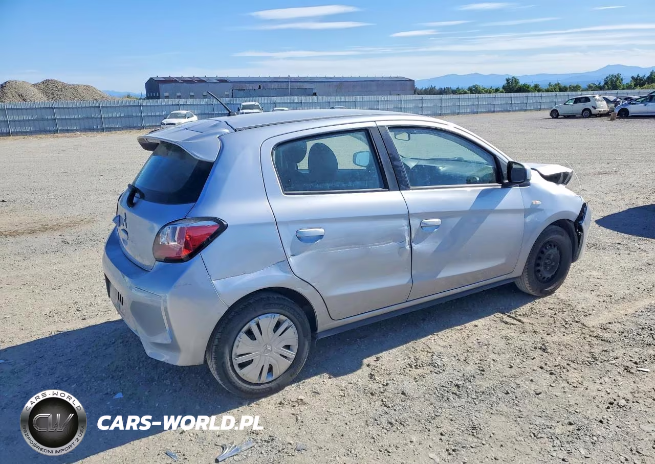 2021 Mitsubishi Mirage Es VIN:ML32AUHJ3MH003012 - 3
