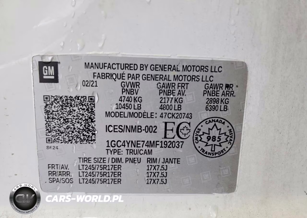 2021 Chevrolet Silverado K2500 Heavy Duty Lt VIN:1GC4YNE74MF192037 - 12