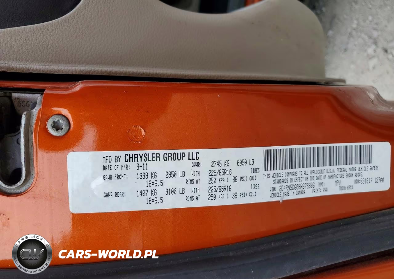 2011 Dodge Grand Caravan Crew VIN:2D4RN5DG0BR678806 - 14