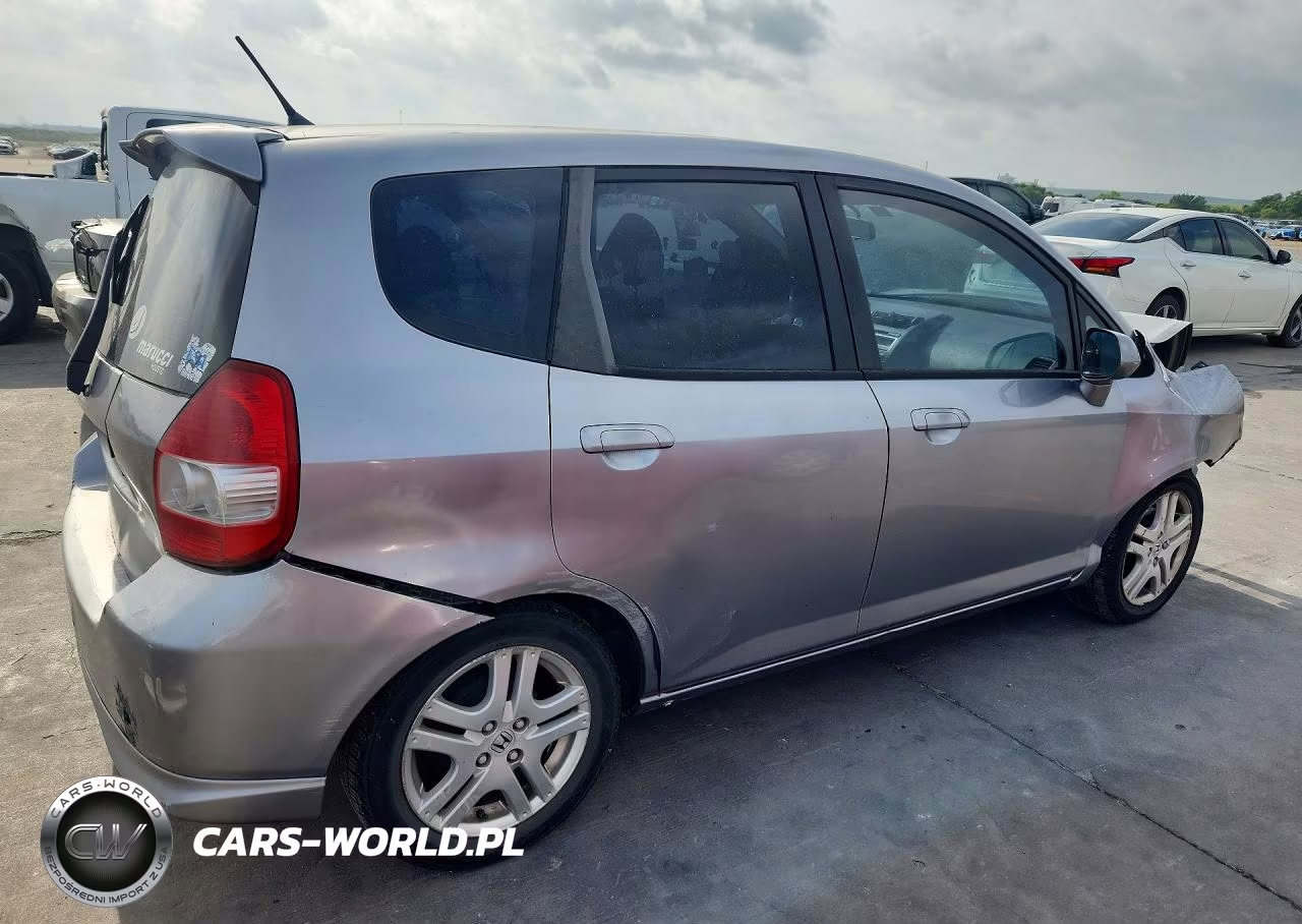 2007 Honda Fit S VIN:JHMGD38687S048324 - 3