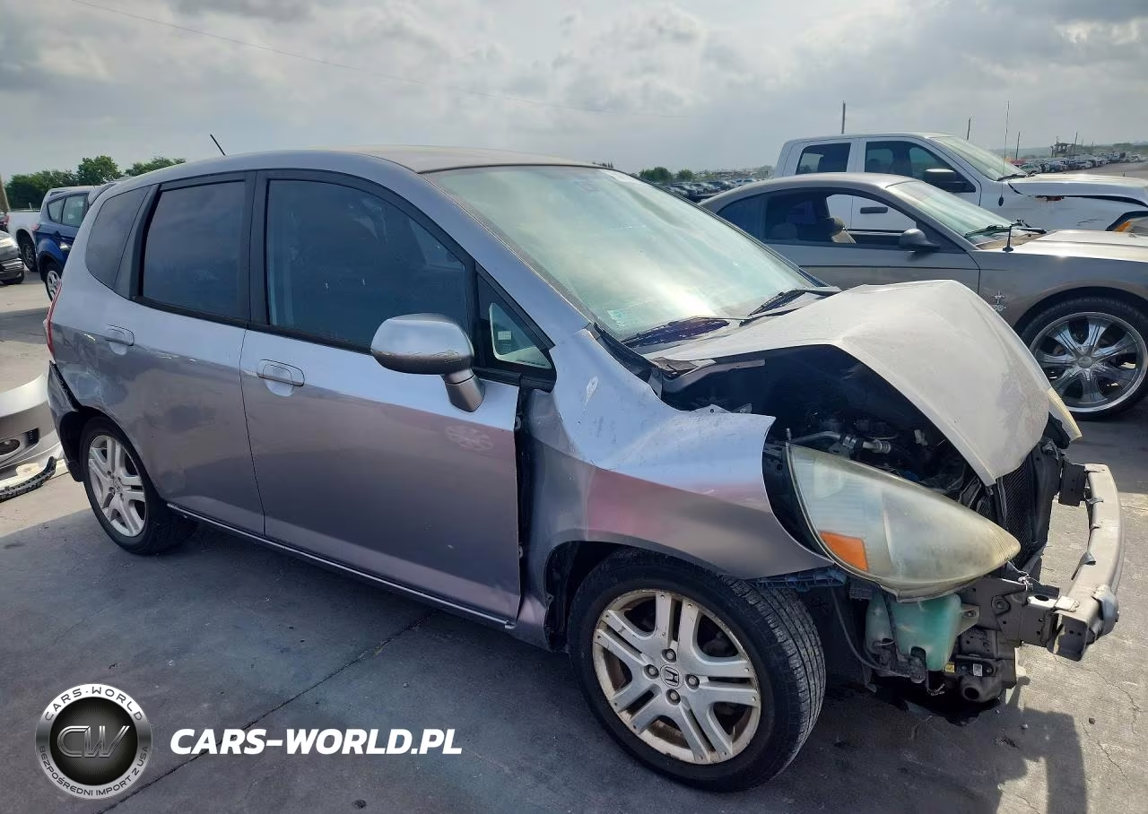 2007 Honda Fit S VIN:JHMGD38687S048324 - 4