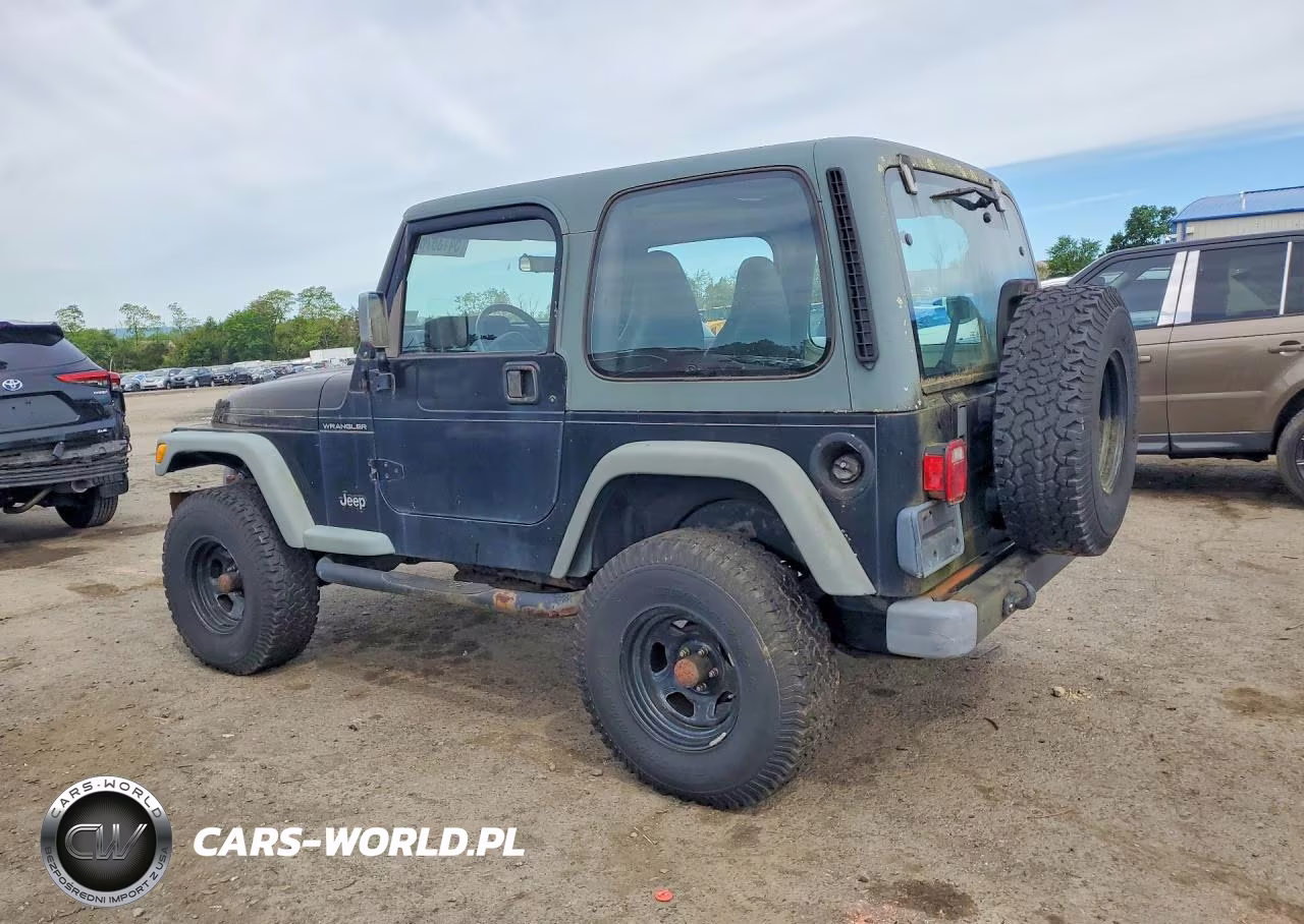 2000 Jeep Wrangler - Tj Se VIN:1J4FA29P1YP718933 - 2