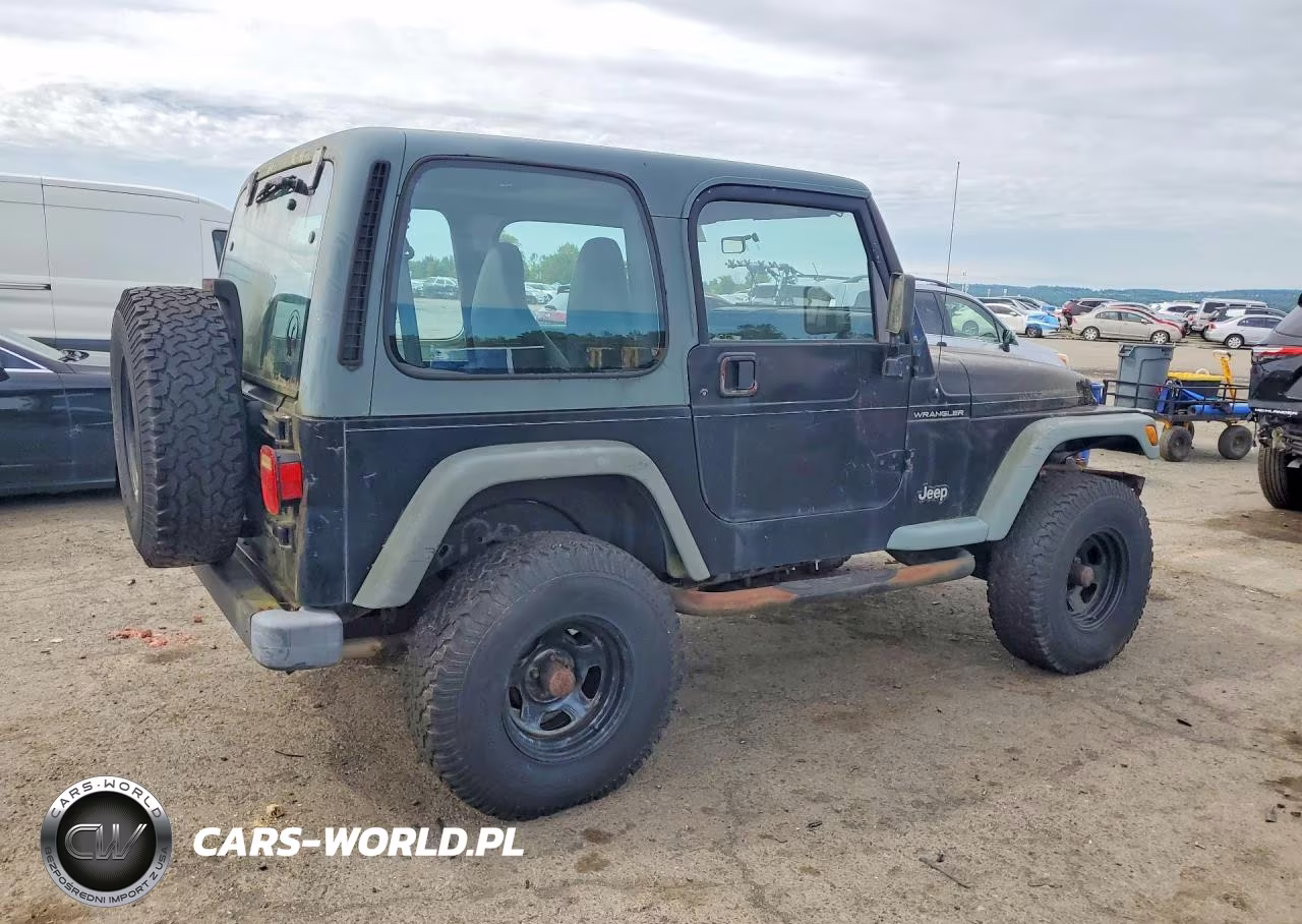 2000 Jeep Wrangler - Tj Se VIN:1J4FA29P1YP718933 - 3