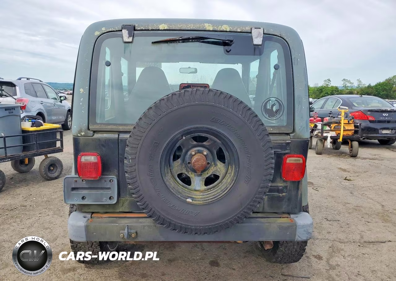 2000 Jeep Wrangler - Tj Se VIN:1J4FA29P1YP718933 - 6