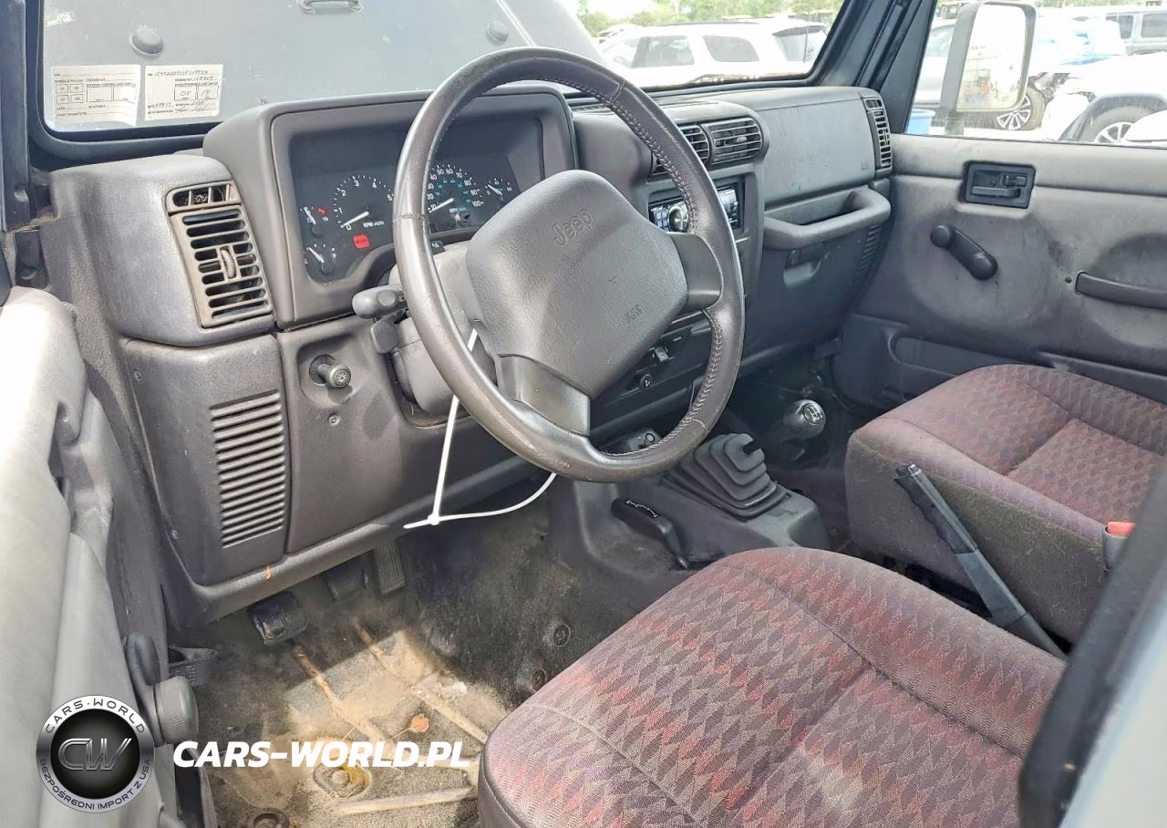2000 Jeep Wrangler - Tj Se VIN:1J4FA29P1YP718933 - 8