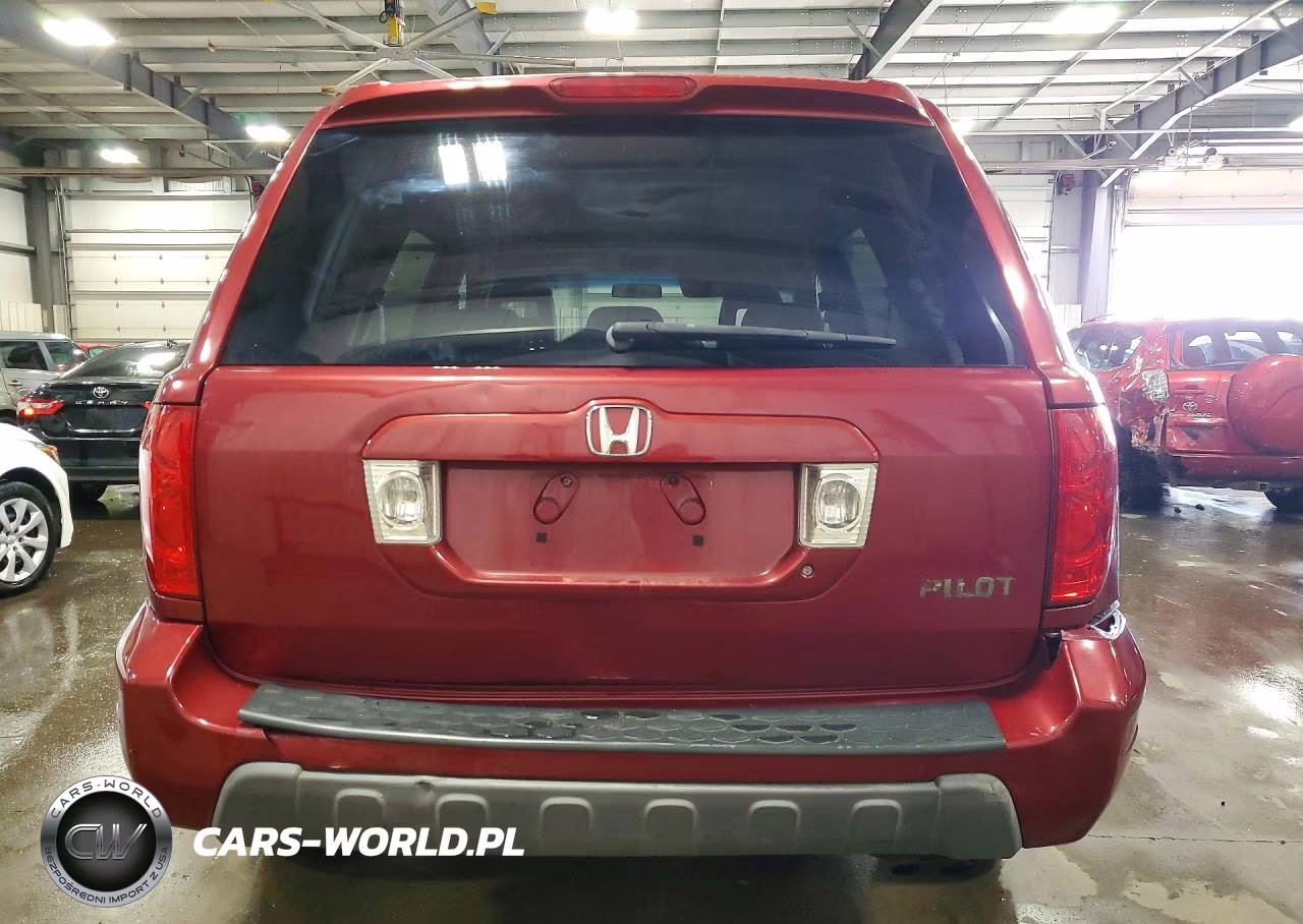 2005 Honda Pilot Ex VIN:5FNYF18435B047577 - 6