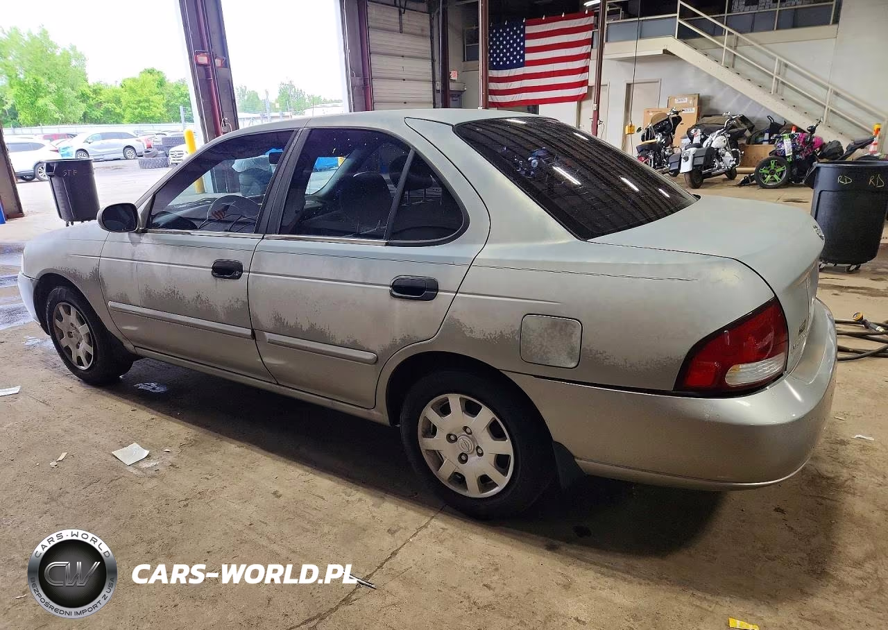2001 Nissan Sentra Xe VIN:3N1CB51DX1L467522 - 2