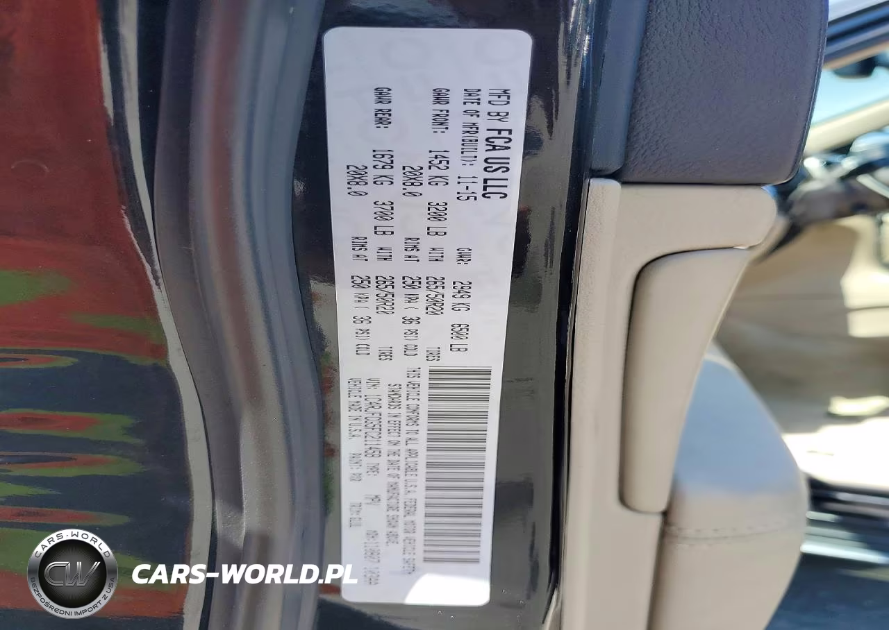 2015 Jeep Grand Cherokee Overland VIN:1C4RJFCG5FC211458 - 13