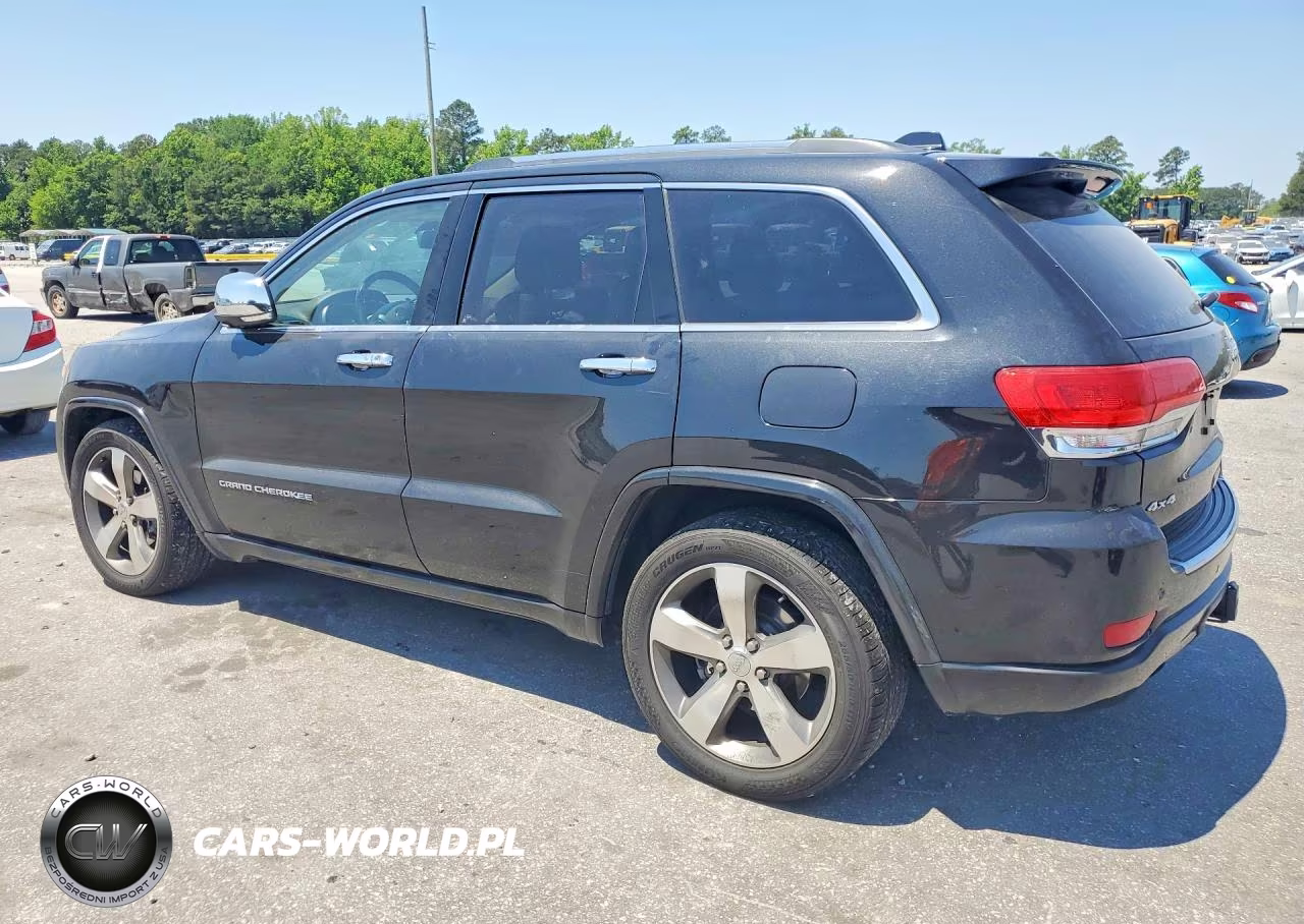 2015 Jeep Grand Cherokee Overland VIN:1C4RJFCG5FC211458 - 2
