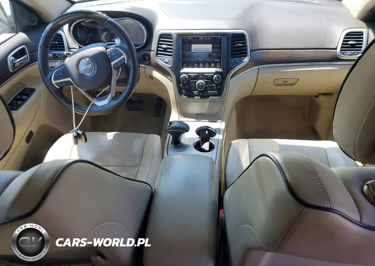 2015 Jeep Grand Cherokee Overland VIN:1C4RJFCG5FC211458 - 8